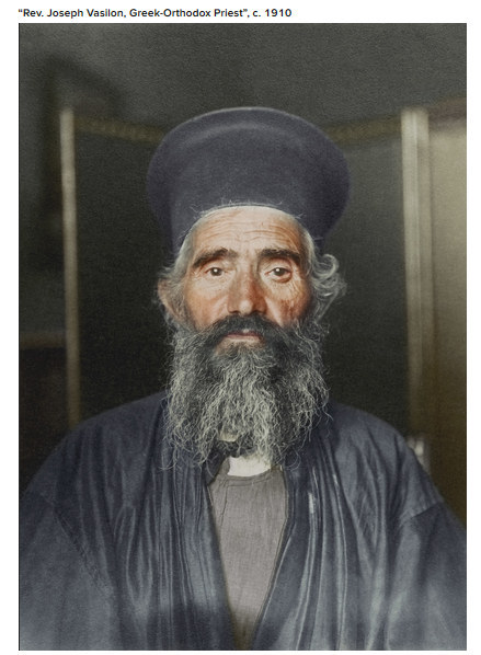 Imigranţi în SUA, fotografii restaurate după 100 de ani