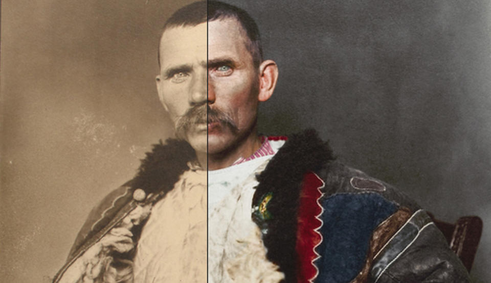Imigranţi în SUA, fotografii restaurate după 100 de ani