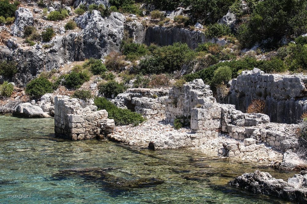 Oraşul scufundat din Kekova,  zonă protejată de guvernul Turciei