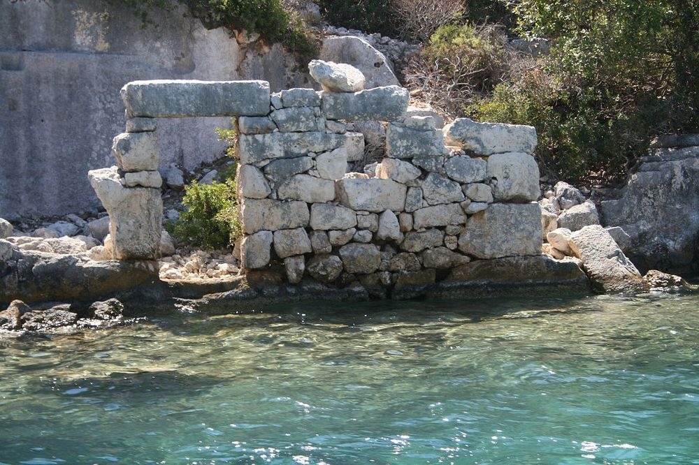 Oraşul scufundat din Kekova,  zonă protejată de guvernul Turciei