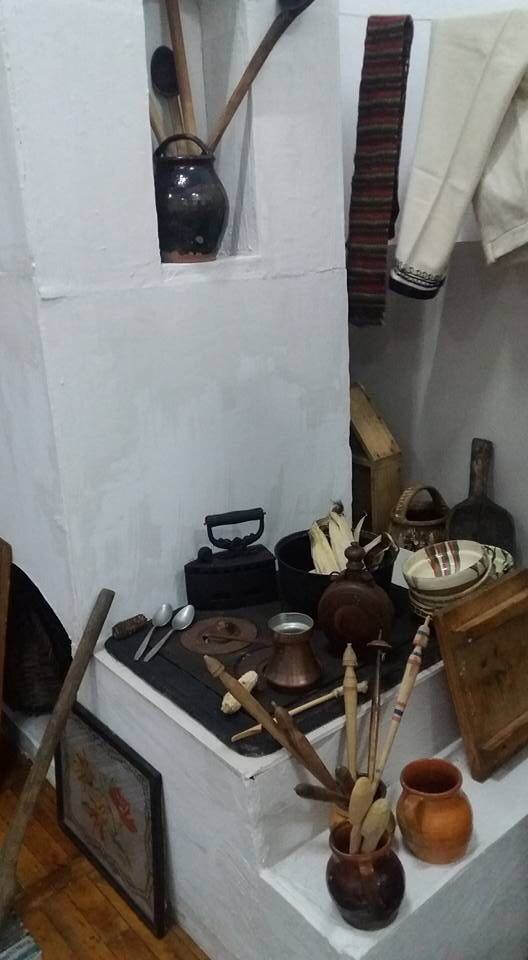 Muzeul din şcoala din Măgurele. FOTO: Laura Petrescu