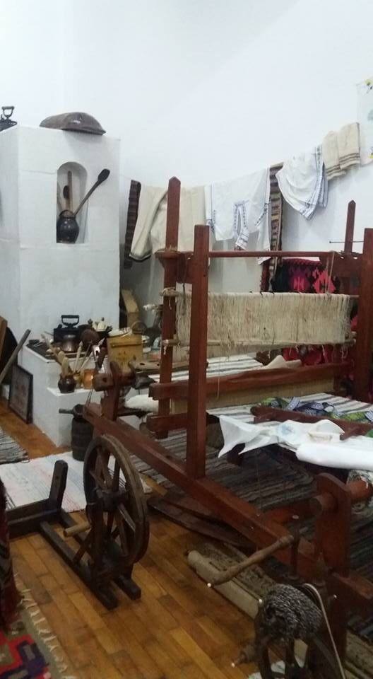 Muzeul din şcoala din Măgurele. FOTO: Laura Petrescu