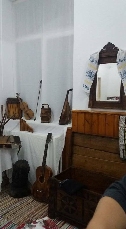 Muzeul din şcoala din Măgurele. FOTO: Laura Petrescu