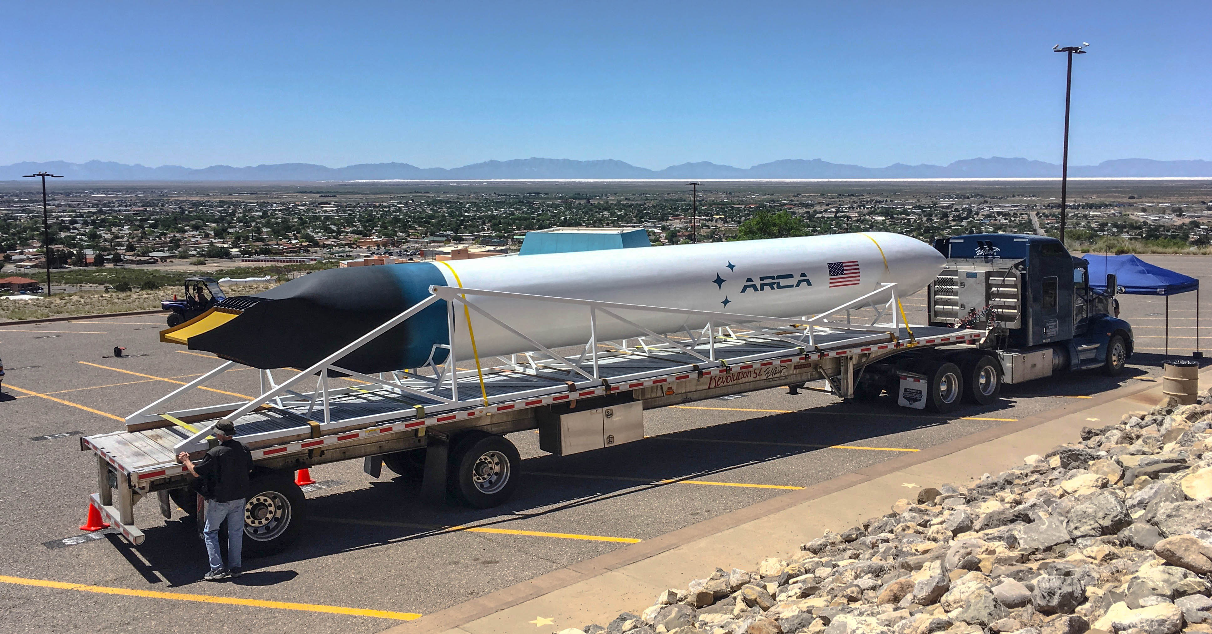 ARCA a lansat racheta Haas 2CA