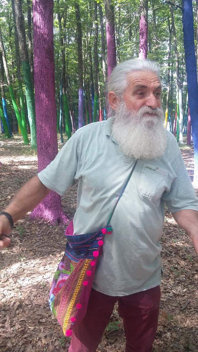 Manifest artistic împotriva defrişării pădurilor