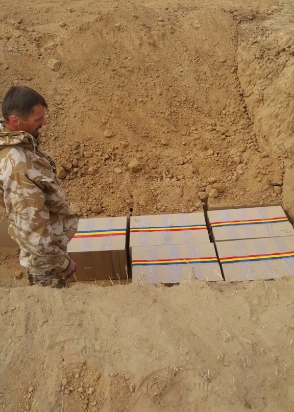 Militari români morţi la Stalingrad, reînhumaţi