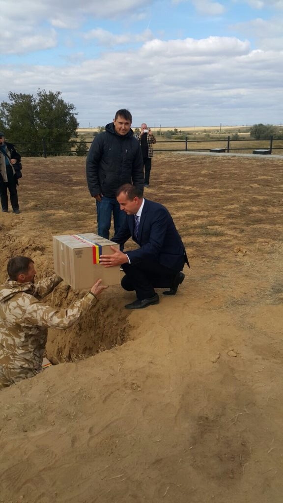 Militari români morţi la Stalingrad, reînhumaţi