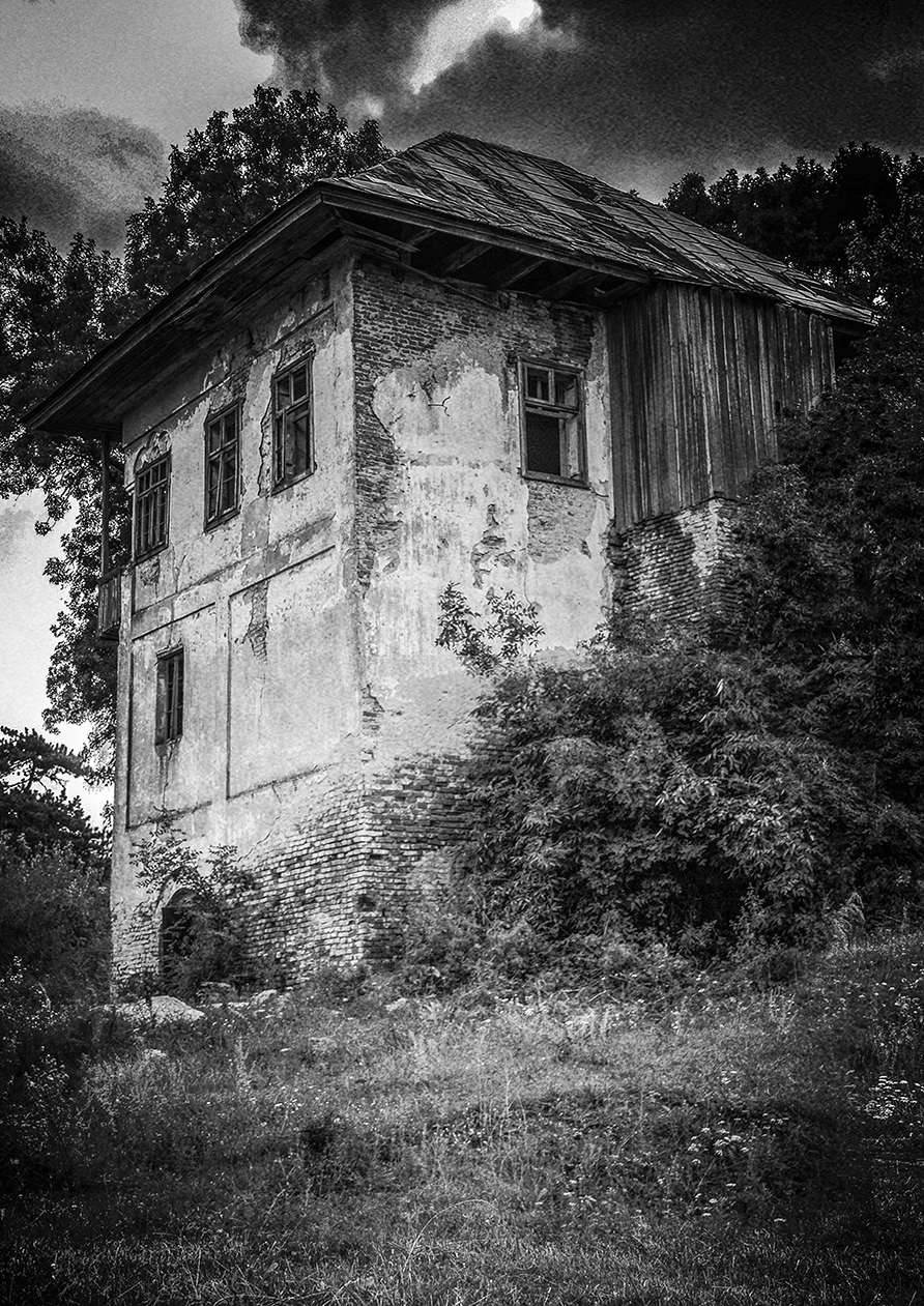 Un grafician din Craiova a luat Oltenia la pas pentru a fotografia clădiri vechi