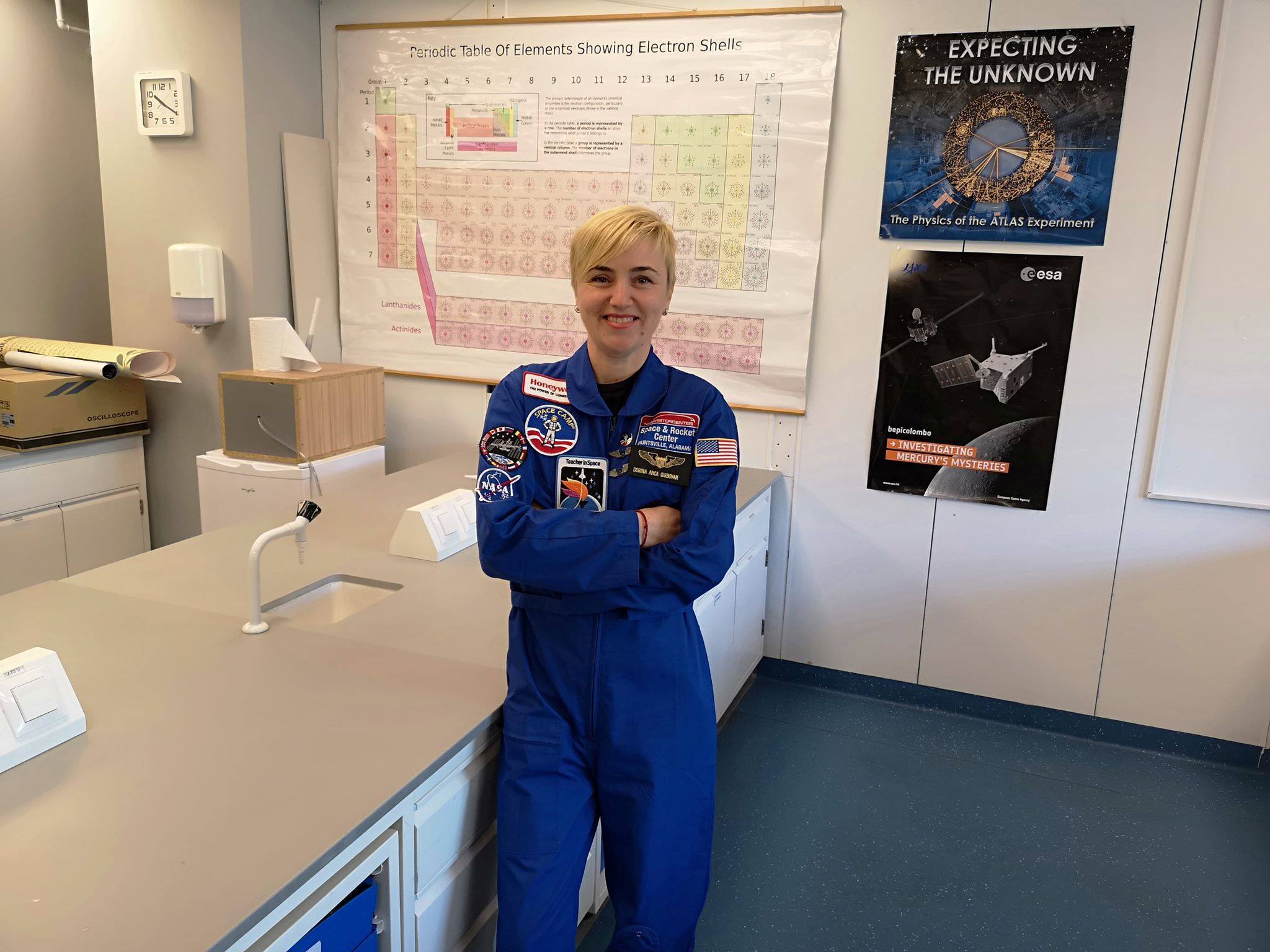 Dorina Gîrbovan, singurul ambasador international NASA-HESA din România