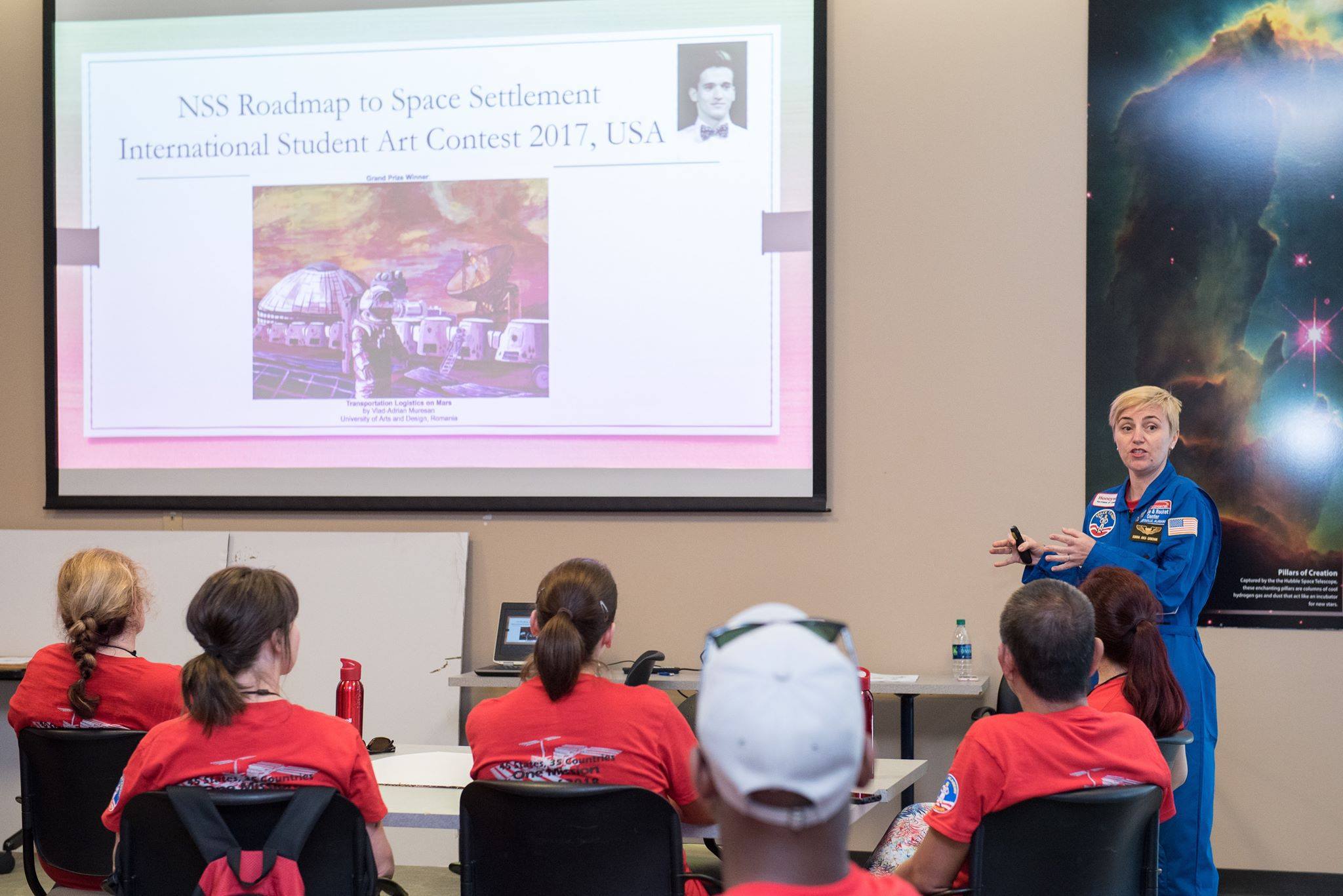 Dorina Gîrbovan, singurul ambasador international NASA-HESA din România