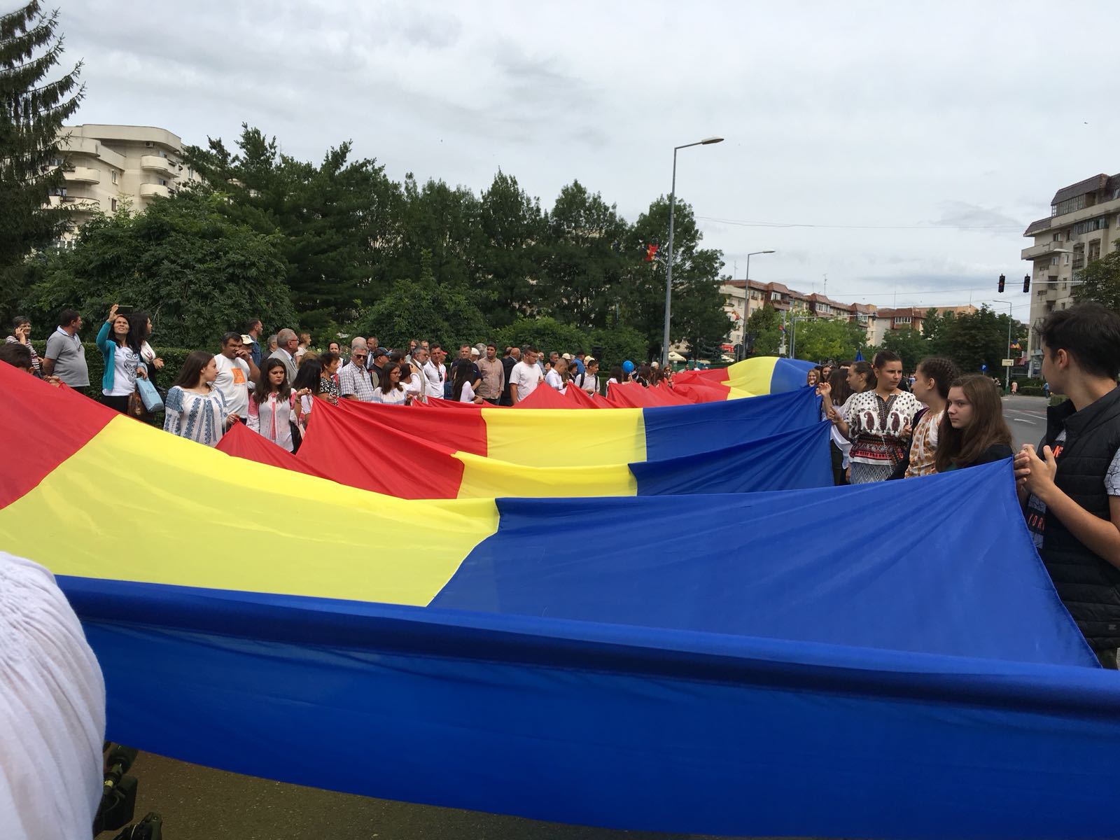 Ziua tricolorului la Câmpina