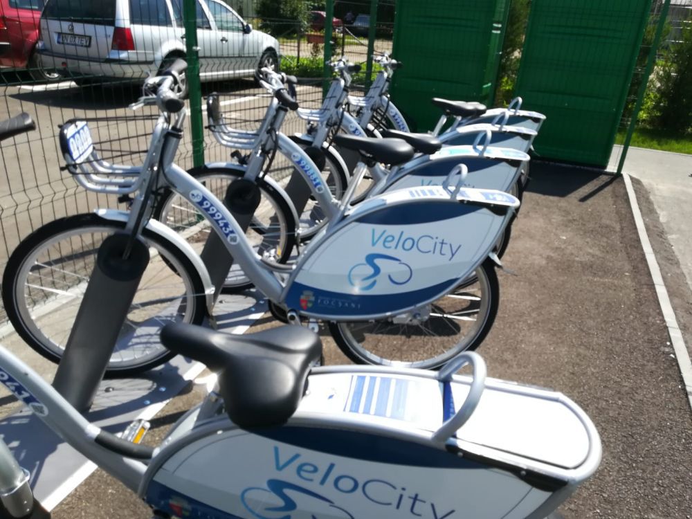 Velo Park, prima staţie inteligentă de biciclete din România