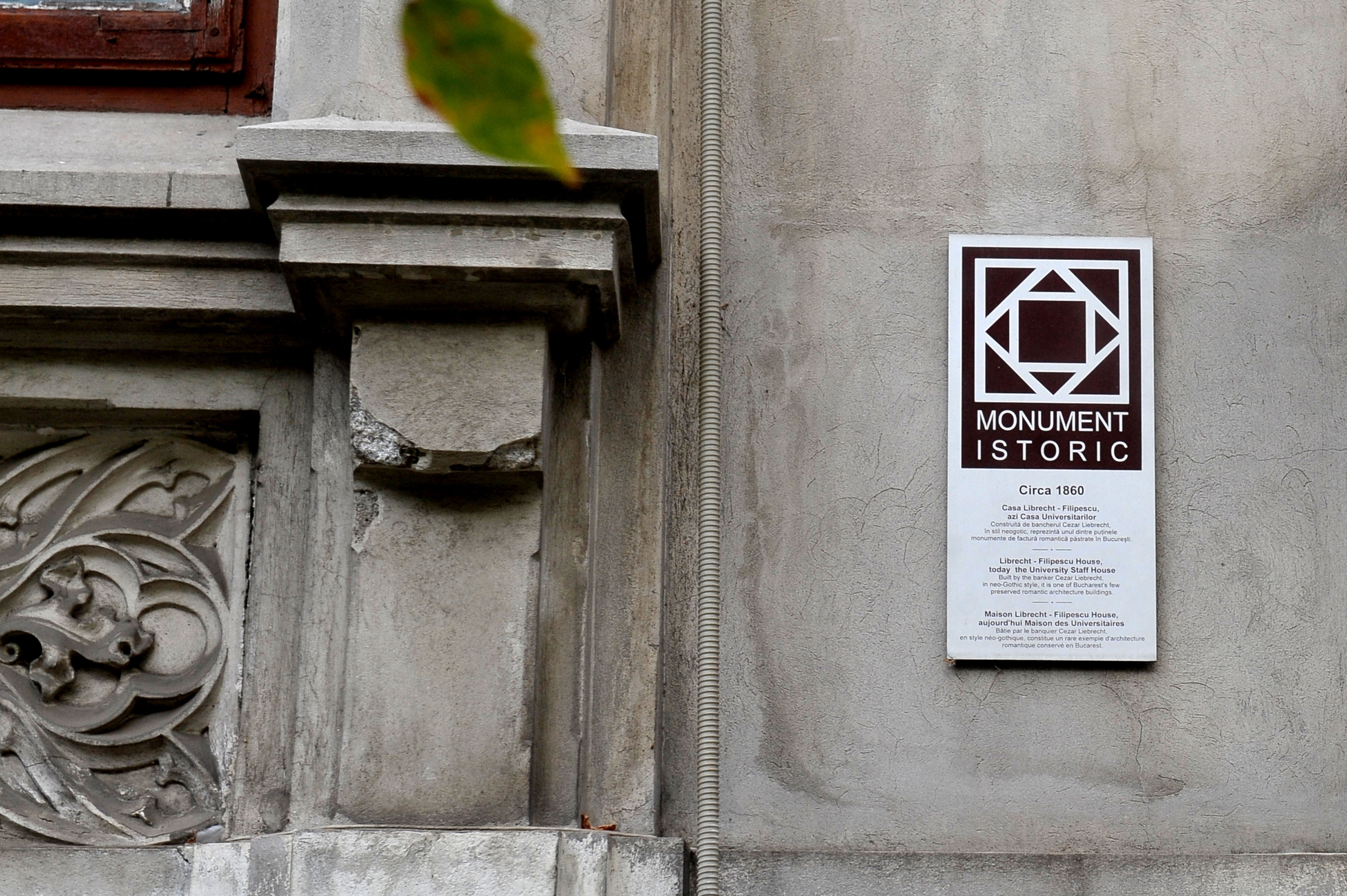 Casa Universitarilor, Casa Librecht-Filipescu